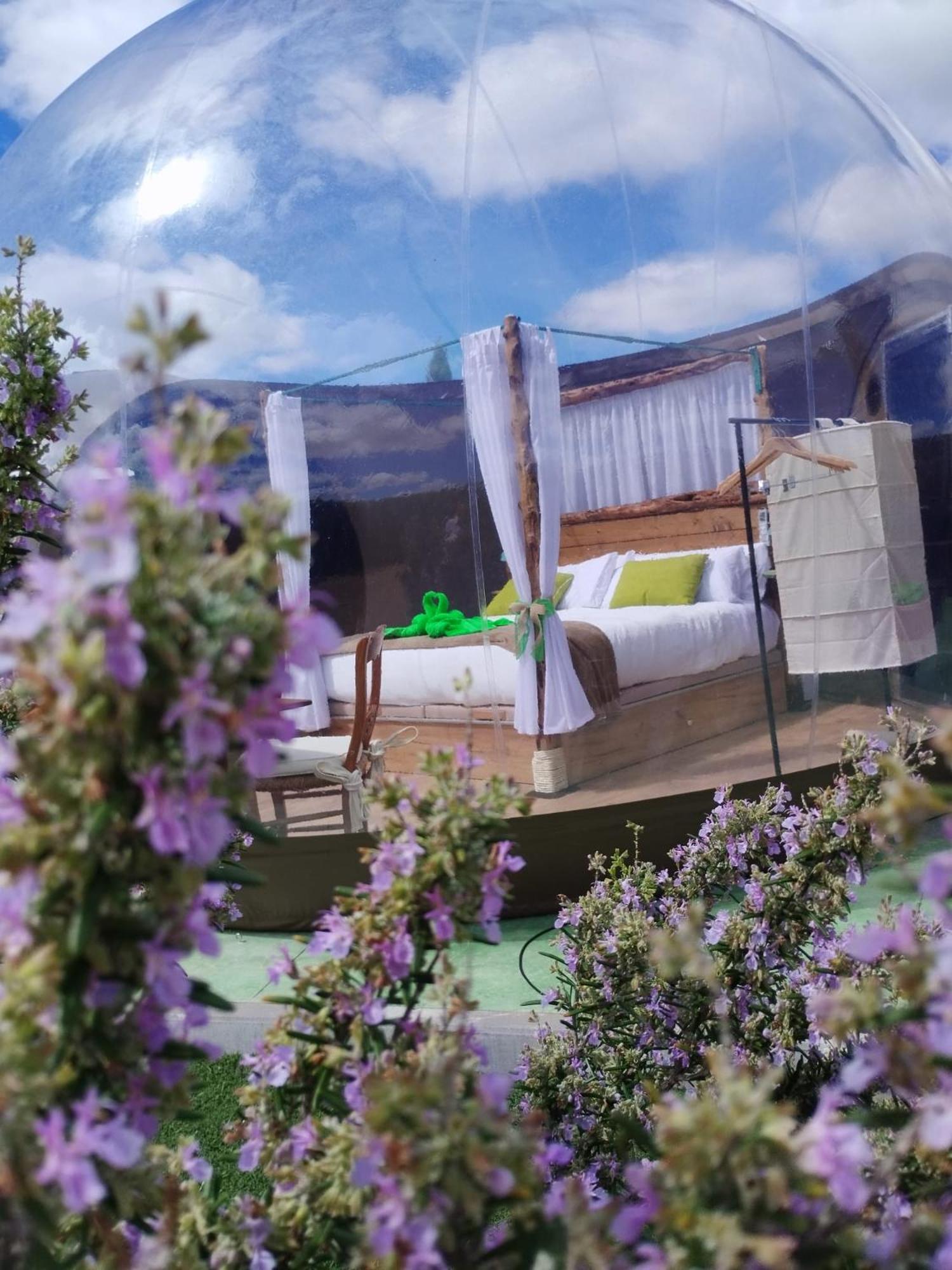 Cosmoveros - Hotel Burbuja Pedraza Экстерьер фото